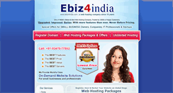 Desktop Screenshot of ebiz4india.com